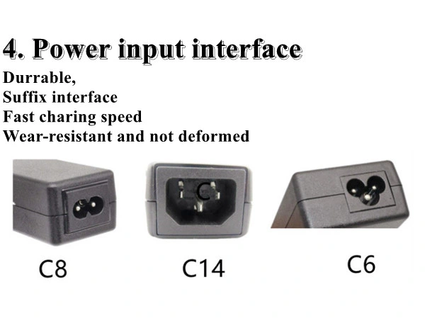 CE/FCC/UL Certified High Quality AC DC 12V/15V/19V/24V/48V 48-60W Series Desktop Switching Power Adaptor for Industrial Equipment