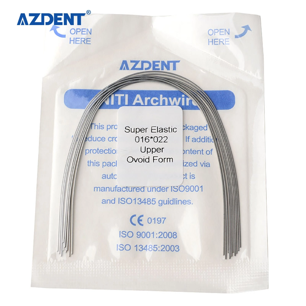 Azdent Rectangular Dental Super Elastic Orthodontic Niti Wire