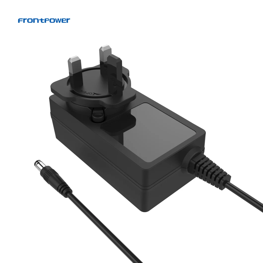 5V 9V 9.3V 12V 15V 24V 1.5A 2.4A 3A 4A 5A 6A Us EU UK Au PSE Interchangeable Plug Power Adapter for Laptop POS Machine with UL/CB/CE/GS/EMC/LVD/SAA/Kc/FCC/PSE